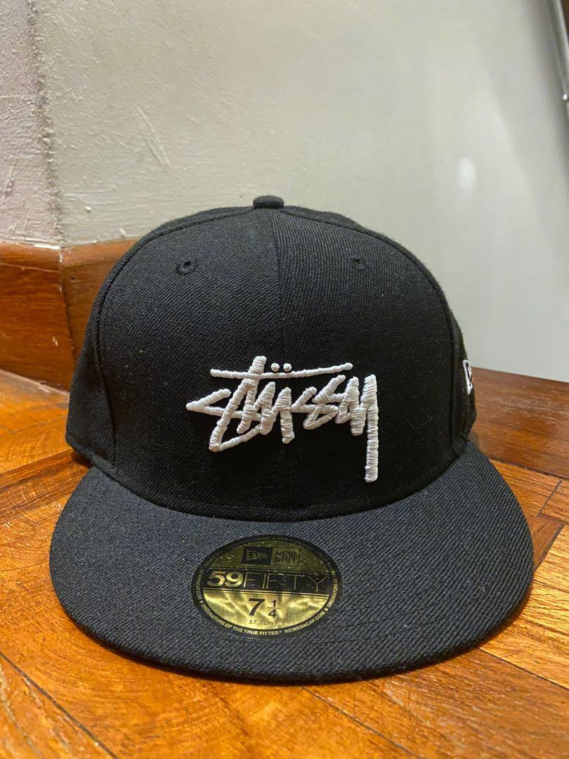 Stussy New Era Fitted Cap Black Skate, Men's Fashion, Watches ...