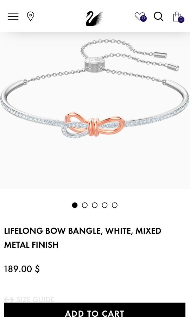 Lifelong bow bangle store