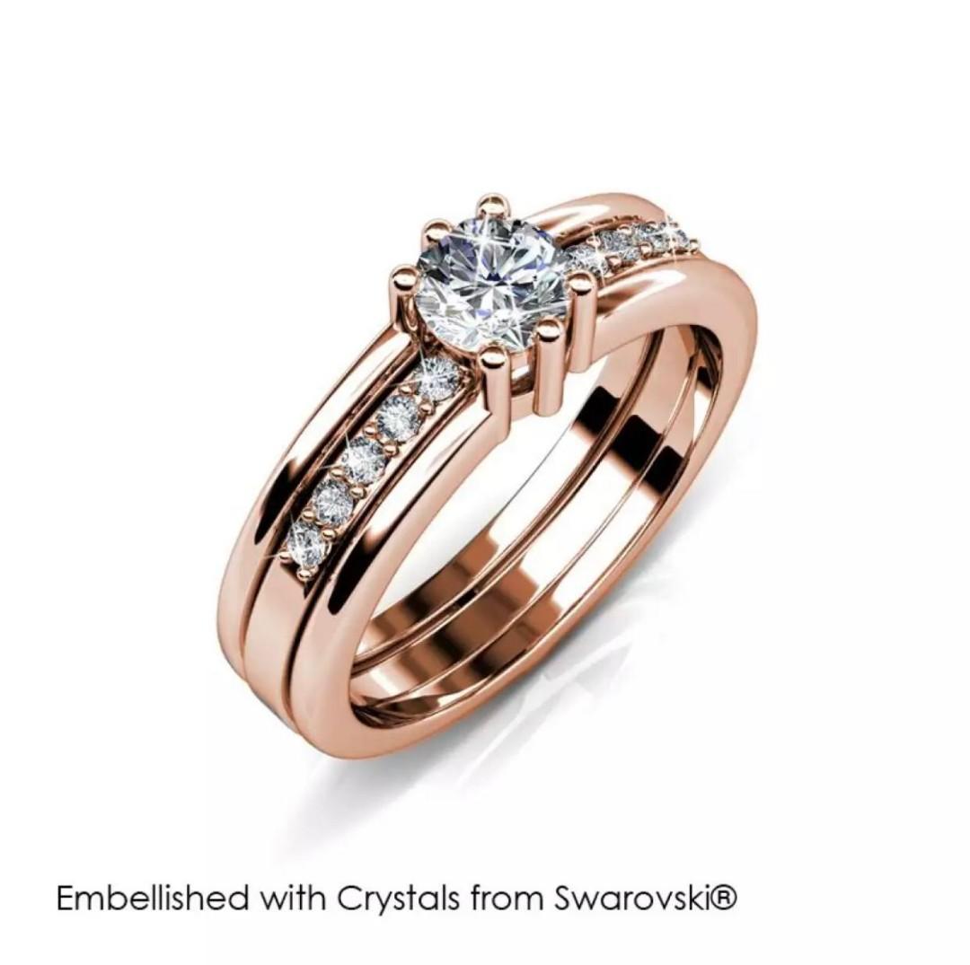 Swarovski Ring Women S Fashion Jewellery Rings On Carousell