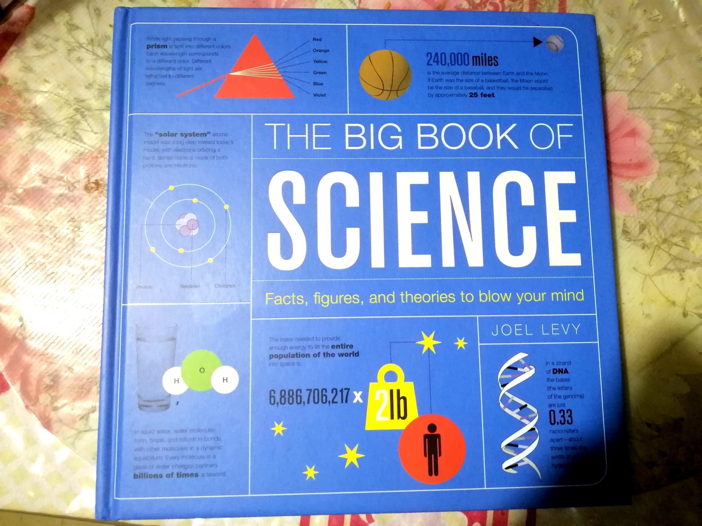 The Big Book of Science (Category: Children's Books) located in Bacoor. Submitted by purple191 (Listing ID 1007739644, Image 1). Description: This book was bought at the recent Big Bad Wolf event for 540 pesos and was barely read - therefore, the book is in excellent condition. Preferred MOP: GCash / Palawan Pera / Bank Transfer.