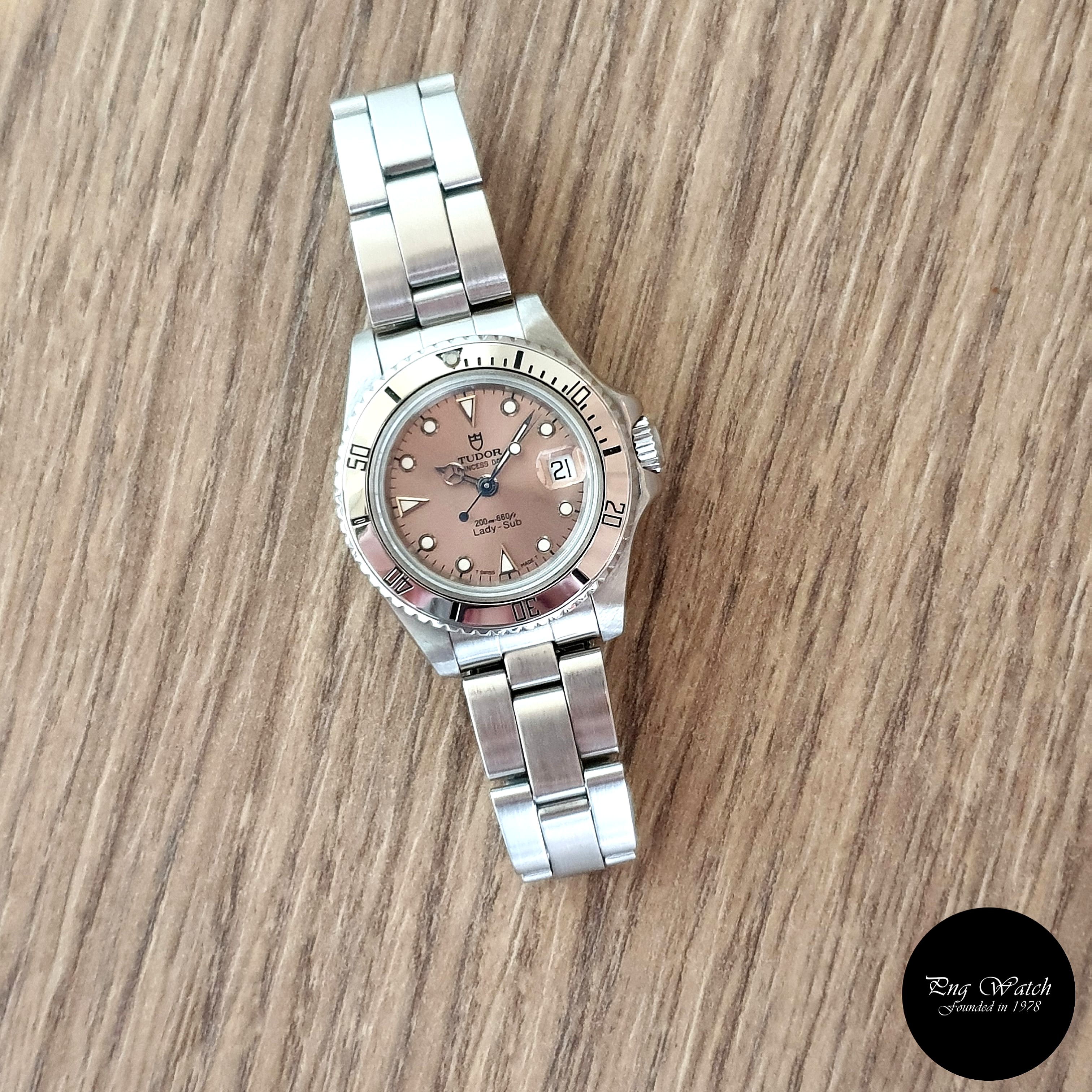 Tudor Princess Date Salmon Pink Lady 