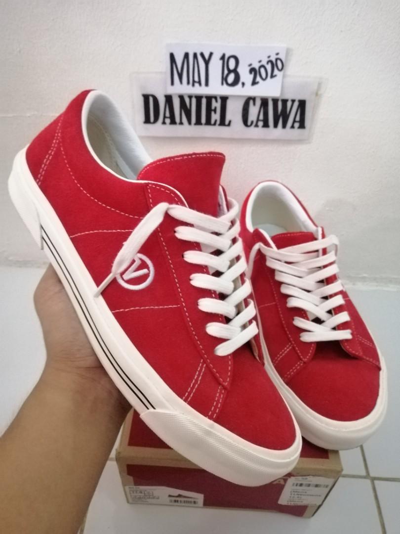 vans sid dx red