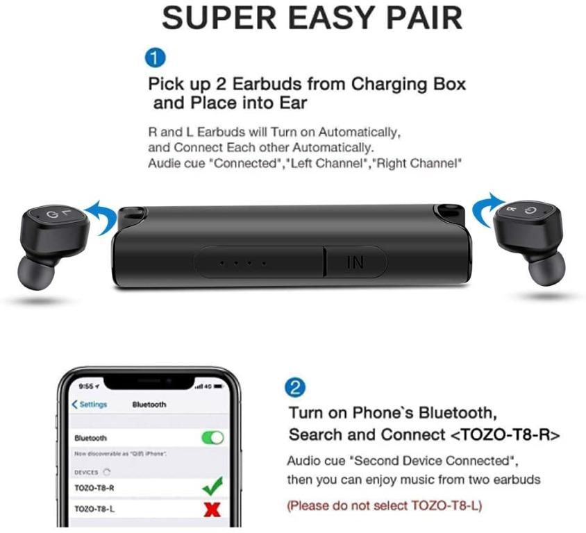 Wireless Earbuds STOGA S2 Pro Audio Earphones on Carousell