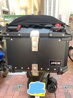 全新 鋁合金 電單車 車尾箱 尾箱 55L