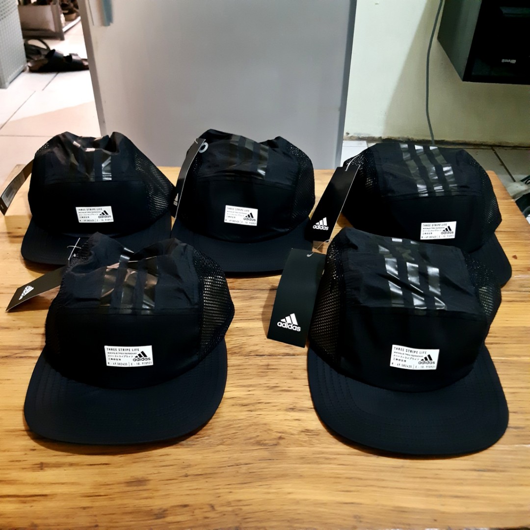 adidas five panel cap