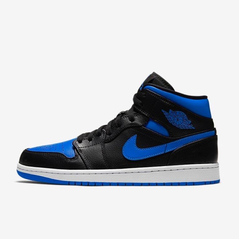 Air Jordan 1 Mid Royal (Blue), Men's Fashion, Footwear, Sneakers on  Carousell