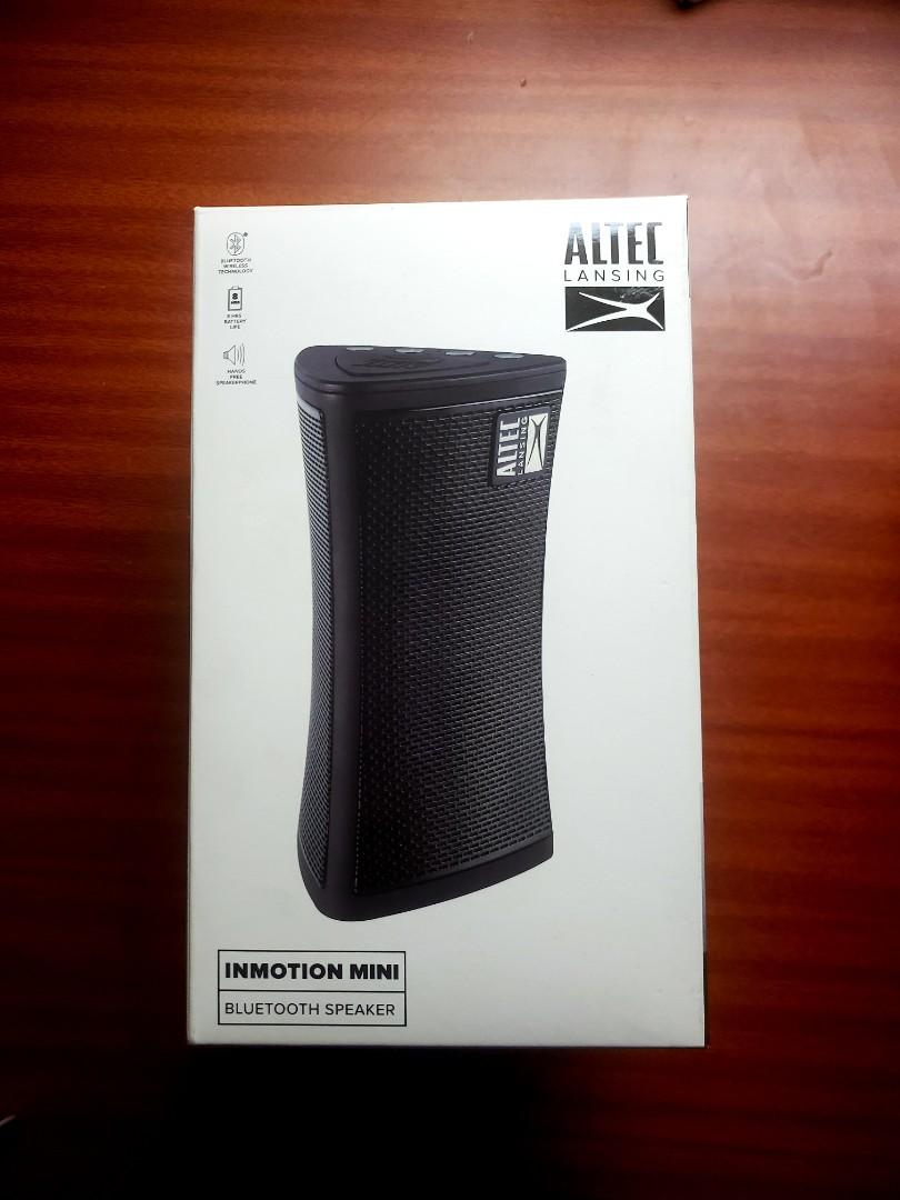 Altec Lansing Mini Inmotion IMW556 Bluetooth Speaker Black