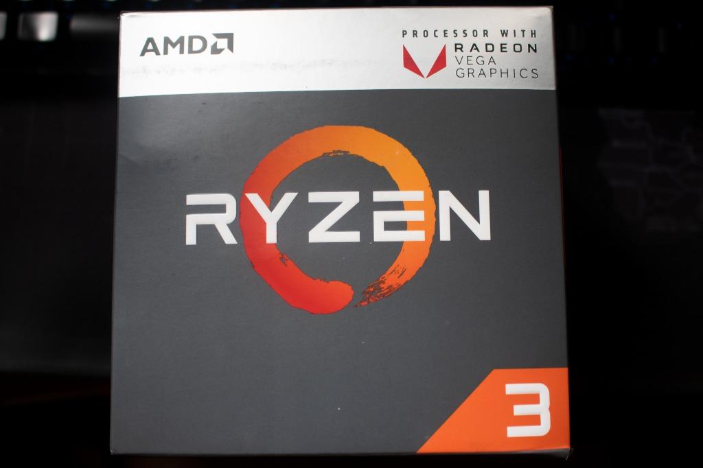 Amd Ryzen 3 2200g With Radeon Vega 8 Graphics Wraith Stealth Cooler Fan All In Processor Cpu Electronics Computer Parts Accessories On Carousell