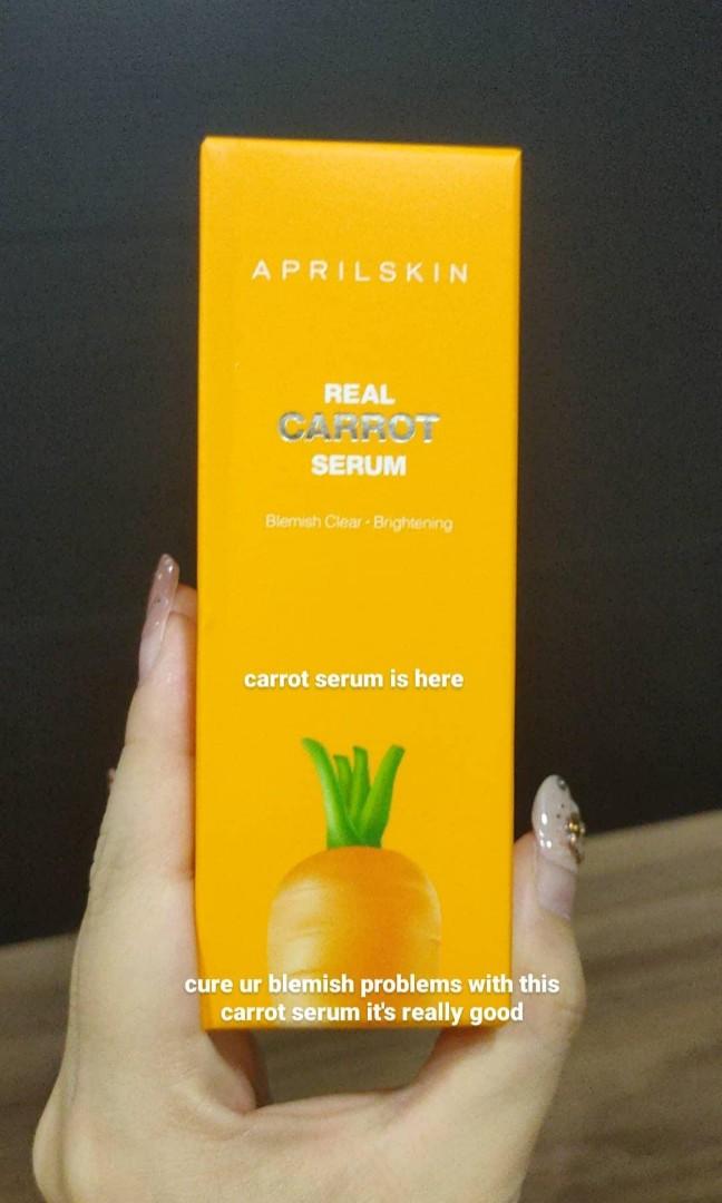 carrot serum korean