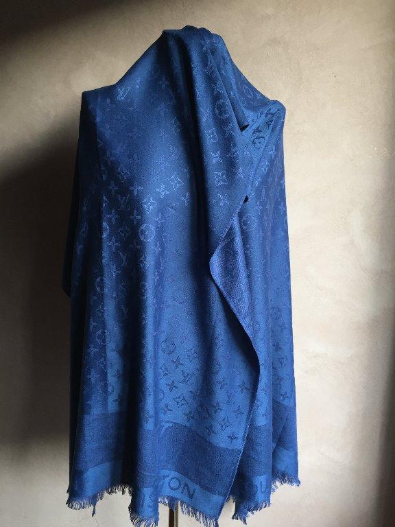 Louis Vuitton Blue Scarves & Wraps for Women