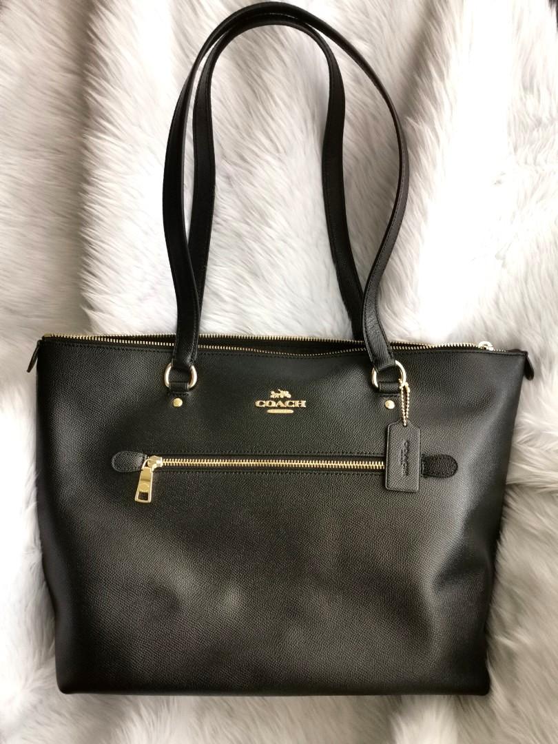 black coach laptop bag