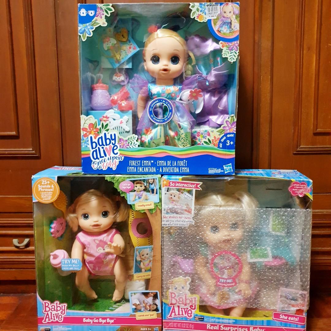 Baby Alive Battery Operated Hobbies Toys Toys Games on