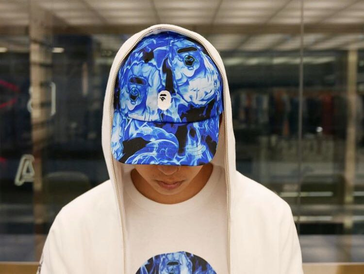Bape flame hat Clearance