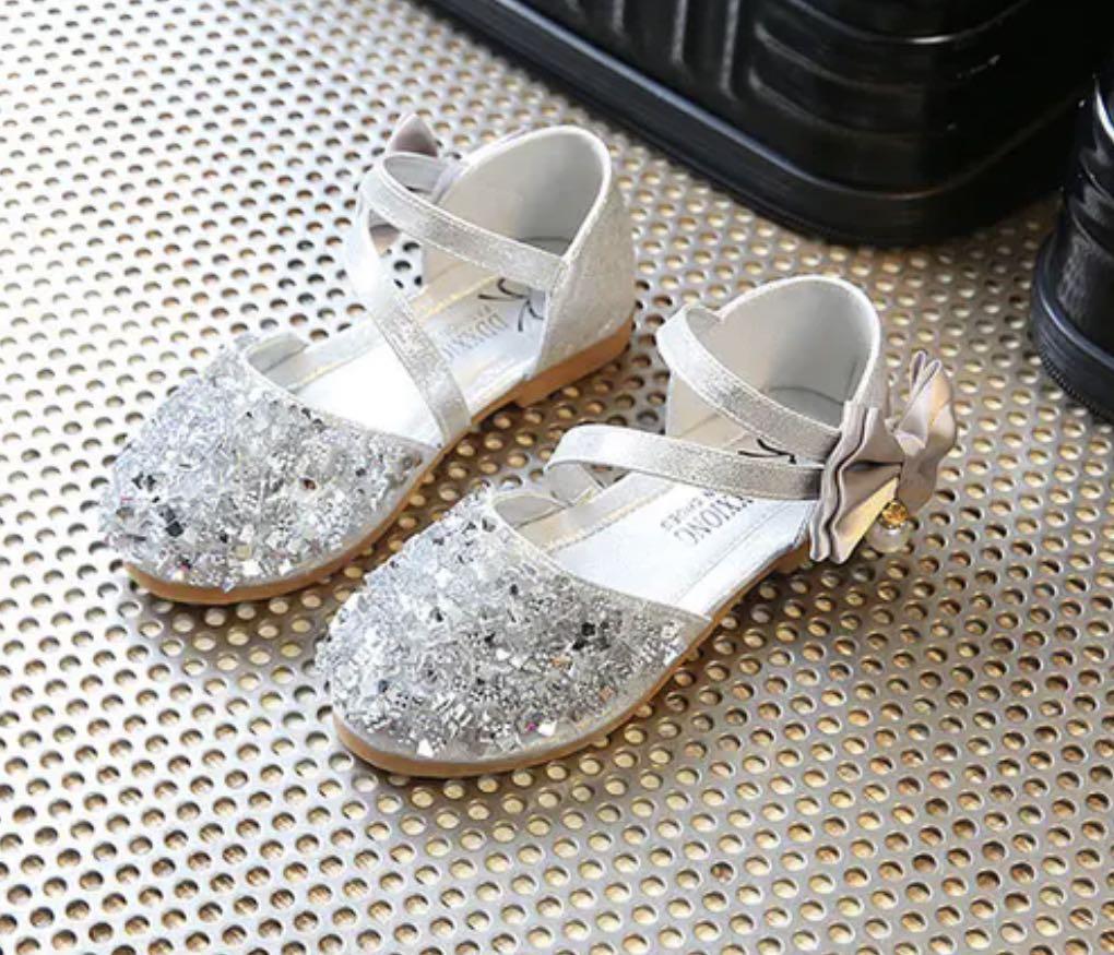 Bling Bling Mary Jane Silver shoes 