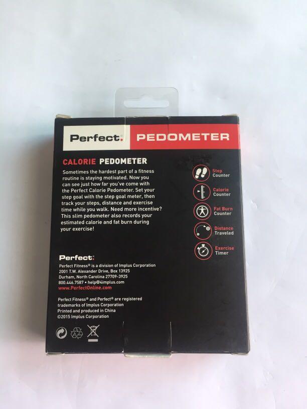 calorie pedometer (Category: Rehabilitative Devices) located in Pasay City. Submitted by redgiftshop (Listing ID 1007756780, Image 2). Description: step counter calorie and fat burn counter total distance with target goal tracker exercise timer and distance traveled.