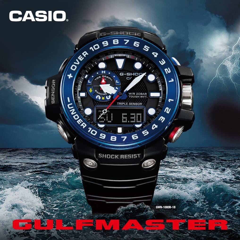 G shock top gulfmaster gwn1000b 1b