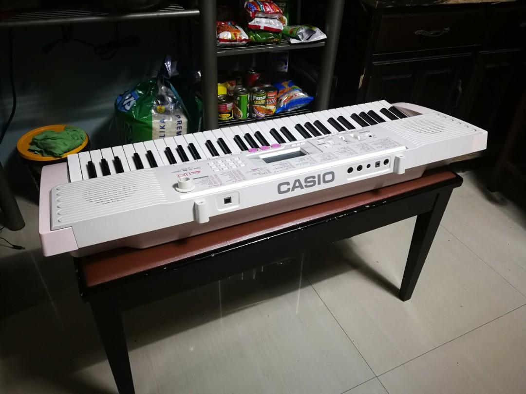 Casio LUCE LK-105 Touch Sensitive 61-Key Keyboard With USB Port, Hobbies   Toys, Music  Media, Musical Instruments on Carousell