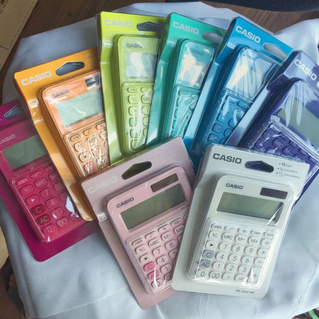 Casio deals pastel calculator