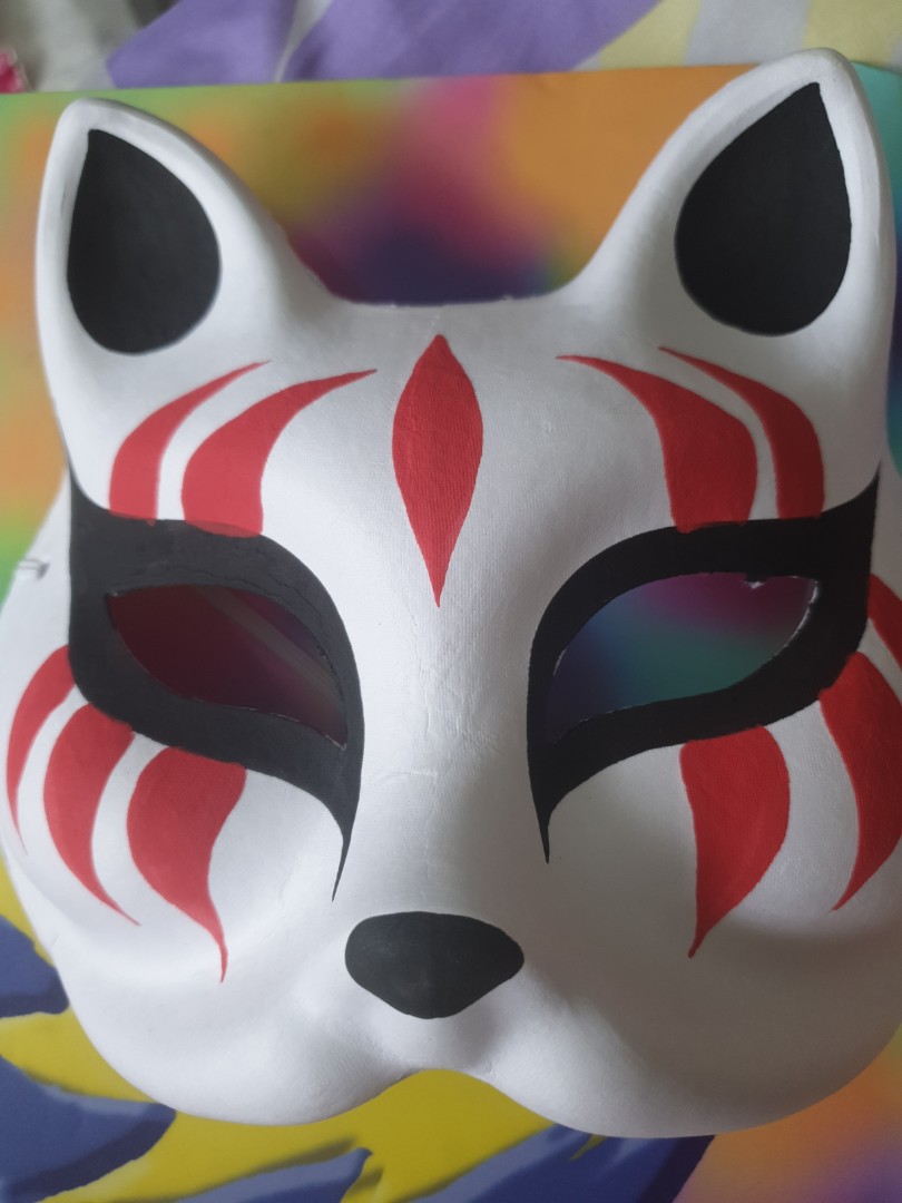 Cat mask Anime, Hobbies & Toys, Stationery & Craft, Stationery