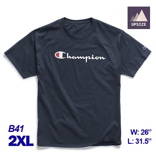 Champion navy blue shirt clearance