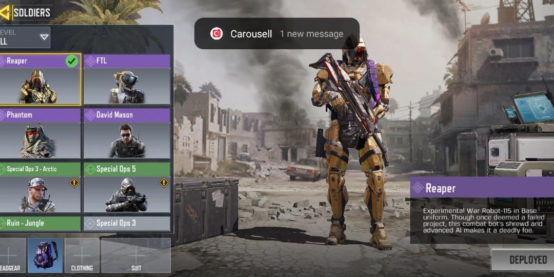 Cod Mobile Account Toys Games Video Gaming Video Games On Carousell