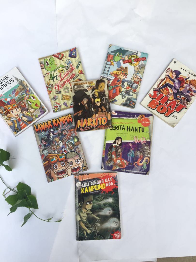 Comic Gempak Starz Keith Cerita Hantu Silat Boy Naruto Books Stationery Comics Manga On Carousell