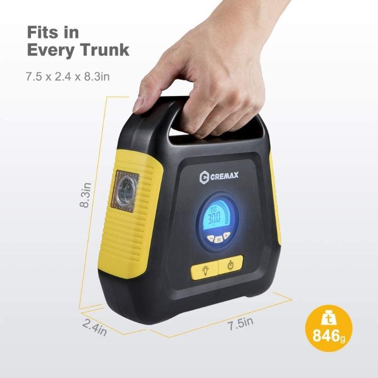 Cremax tire hot sale inflator