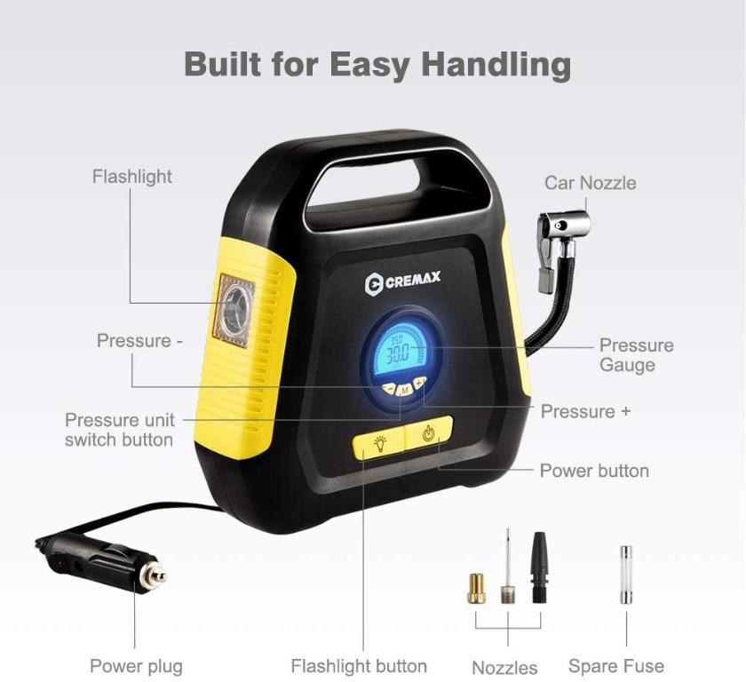 Cremax tire hot sale inflator