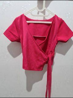 Kimono Crop Top