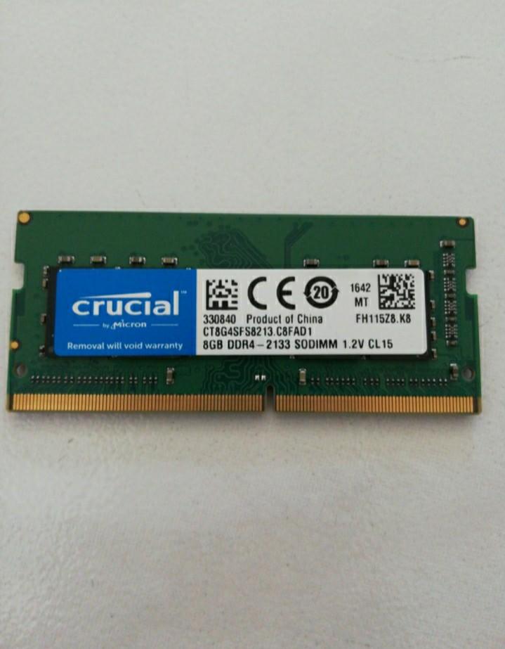 Crucial 8gb Ddr4 Laptop Ram Electronics Computer Parts Accessories On Carousell