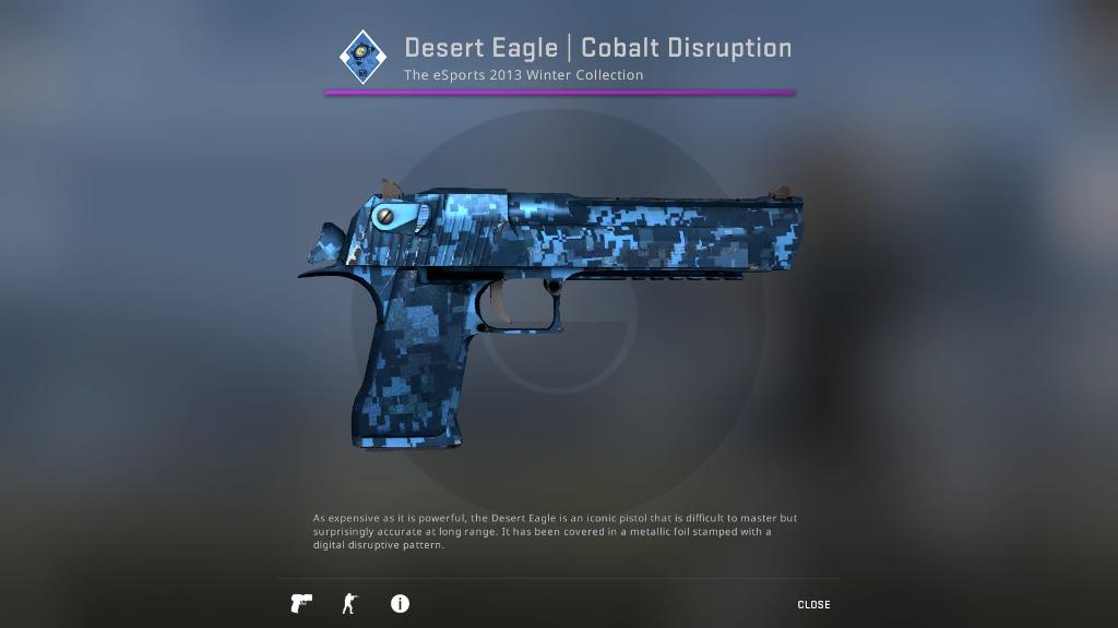 Csgo Desert Eagle Cobalt Disruption Factory New Csgo Skins Csgo Deagle Skin Toys Games Video Gaming In Game Products On Carousell Browse all desert eagle cs:go skins. csgo desert eagle cobalt disruption factory new csgo skins csgo deagle skin