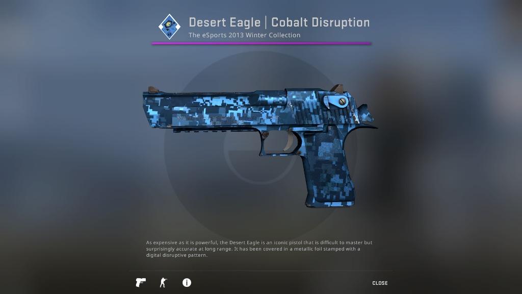 Csgo Desert Eagle Cobalt Disruption Factory New Csgo Skins Csgo Deagle Skin Toys Games Video Gaming In Game Products On Carousell I tried to do a different kind of video, as i normally do. csgo desert eagle cobalt disruption