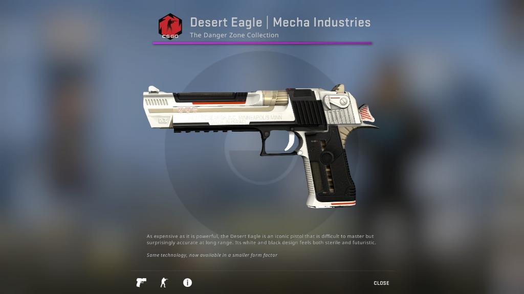 CSGO Desert Eagle Mecha Industries (Minimal Wear) _csgo skins _csgo
