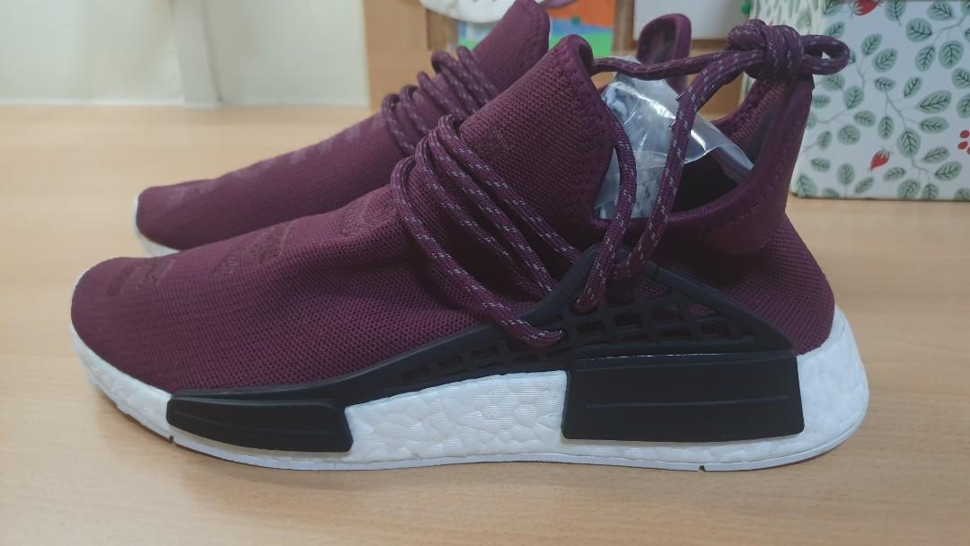human race burgundy