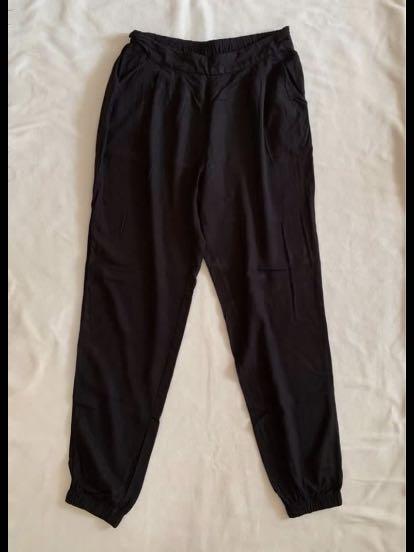 high waisted jogger jeans
