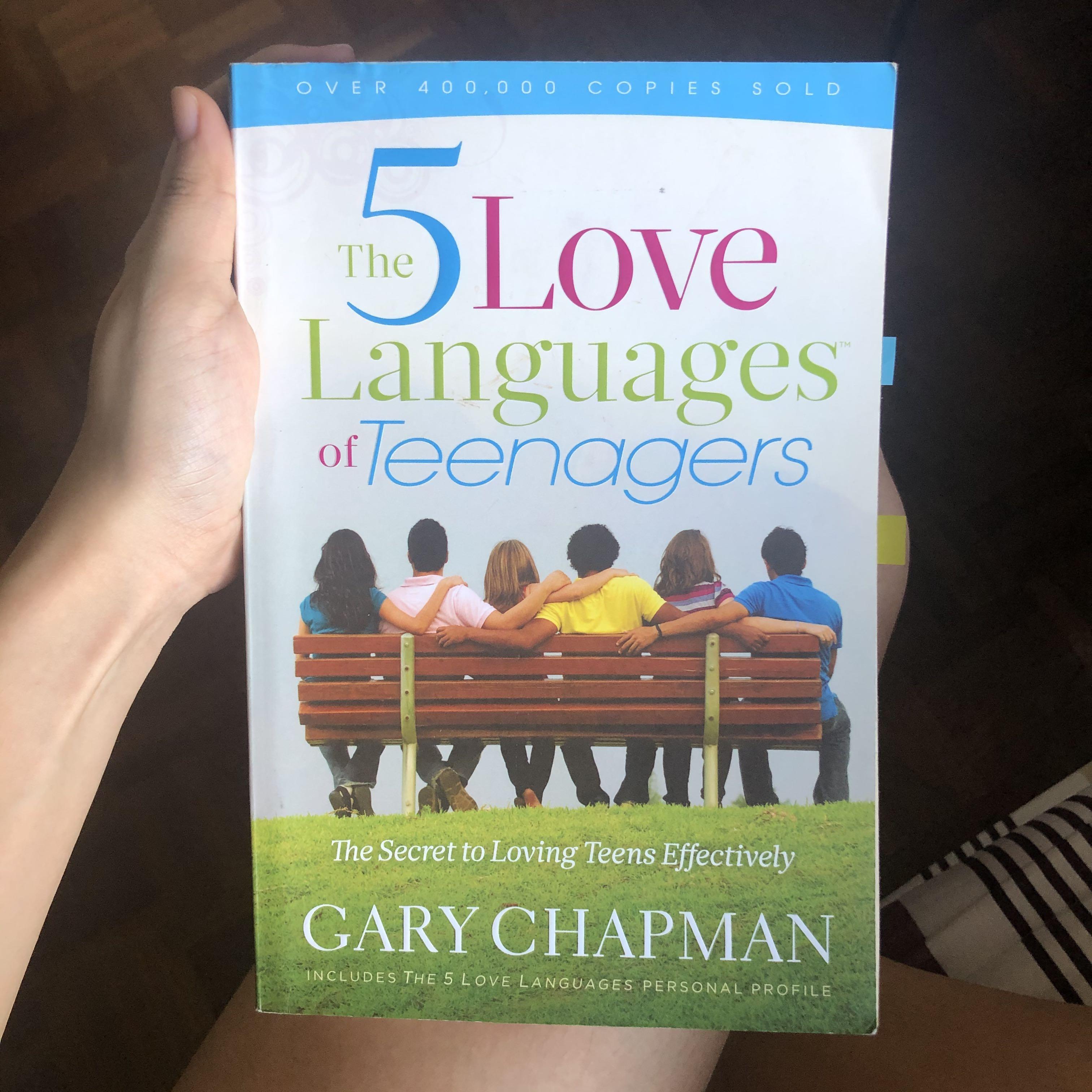 Free Mail The 5 Love Languages Of Teenagers Books Stationery