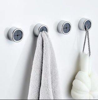 Magic Groove press and secure hook/hanger for hanging cloth, utensils, towels etc