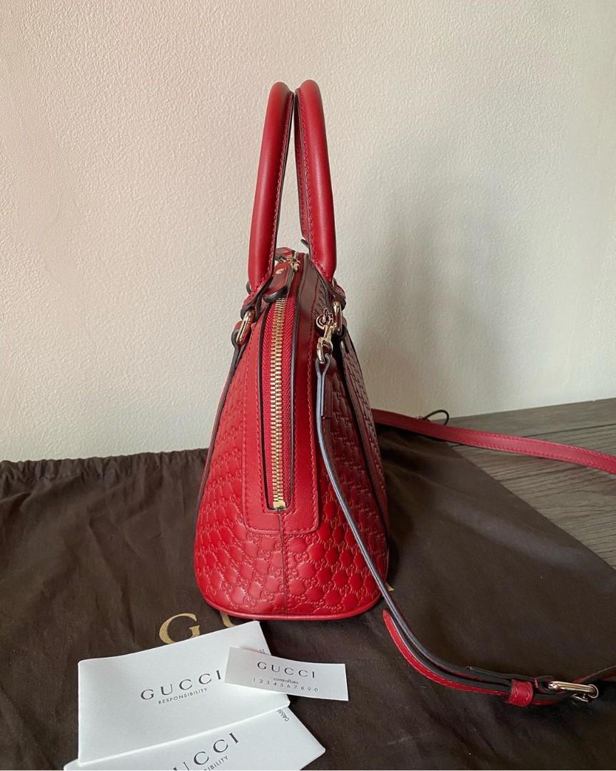 Gucci Microguccissima Bag, Luxury, Bags & Wallets on Carousell