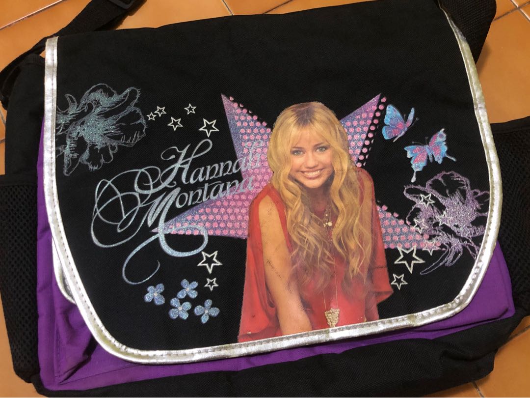 Hannah Montana Lunch Bag with Guitar Image