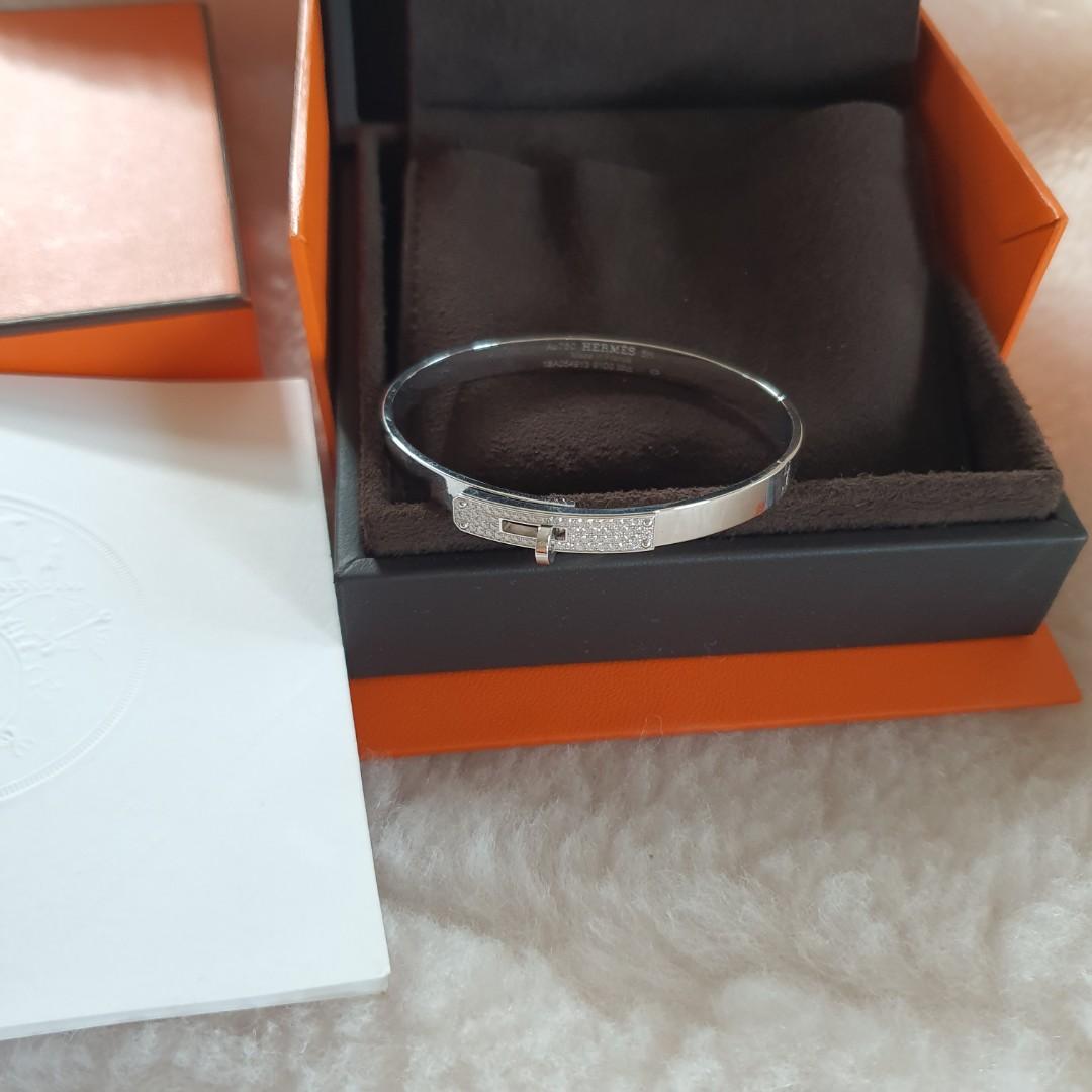 Hermes Kelly Bracelet 18k Rose Gold, Luxury, Accessories on Carousell