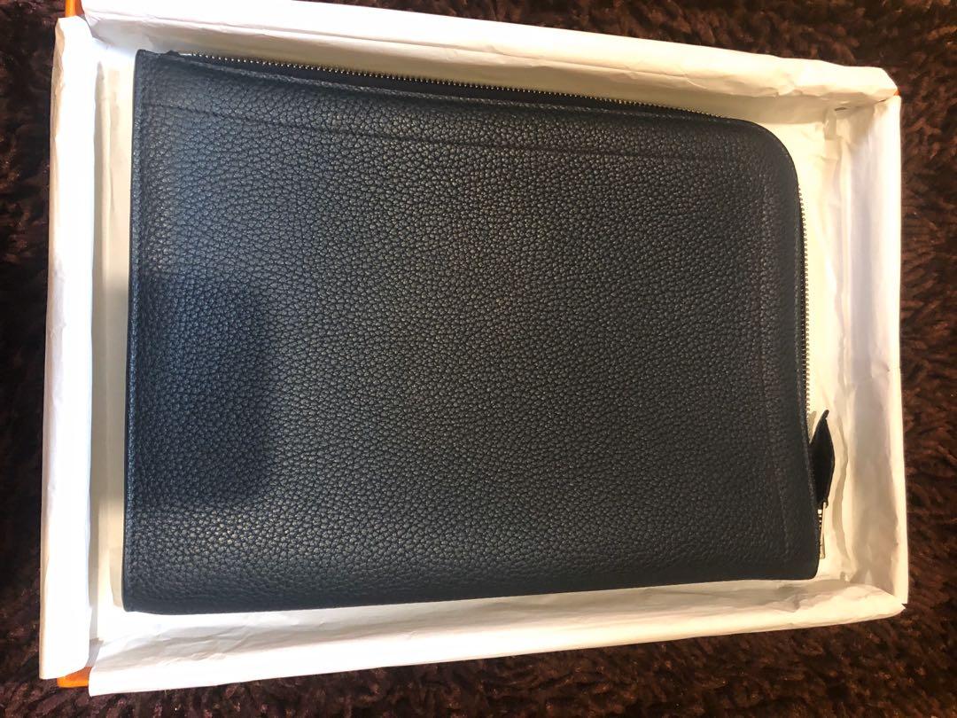 hermes men clutch
