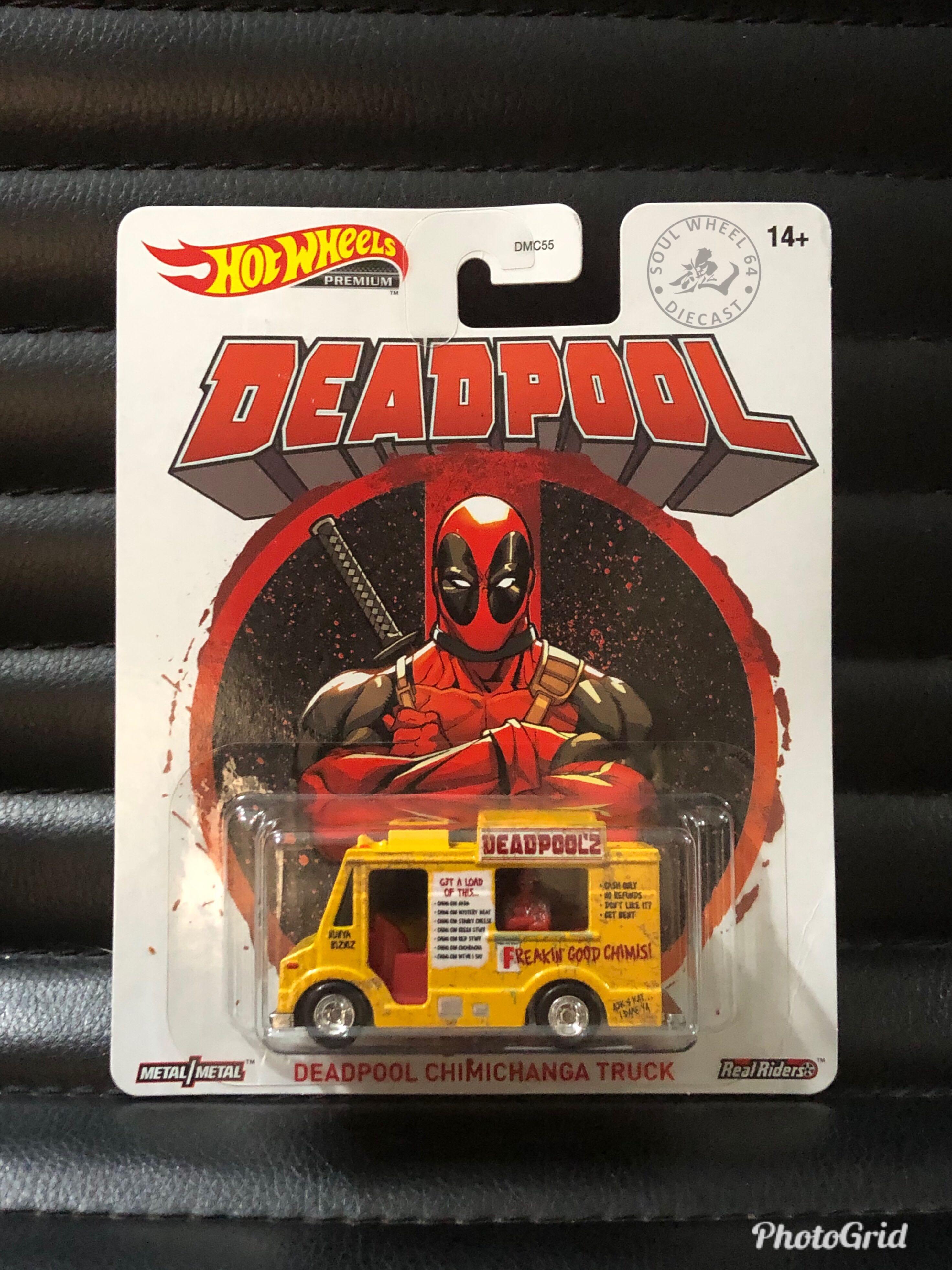 Deadpool chimichanga truck hot wheels outlet