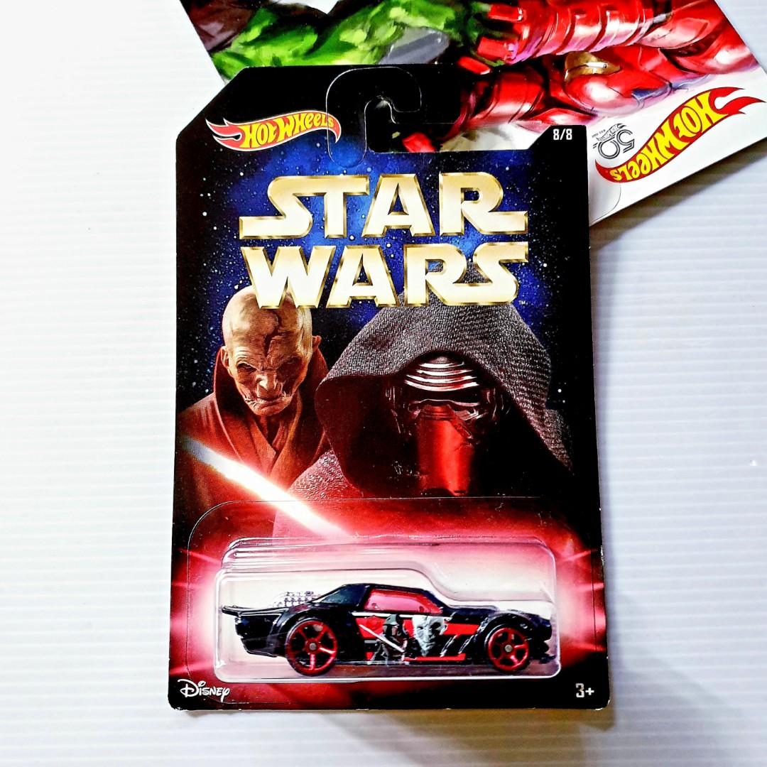 Hot Wheels Star Wars Supreme Leader Snoke Kylo Ren Night Shifter Hotwheels Master Apprentice Series