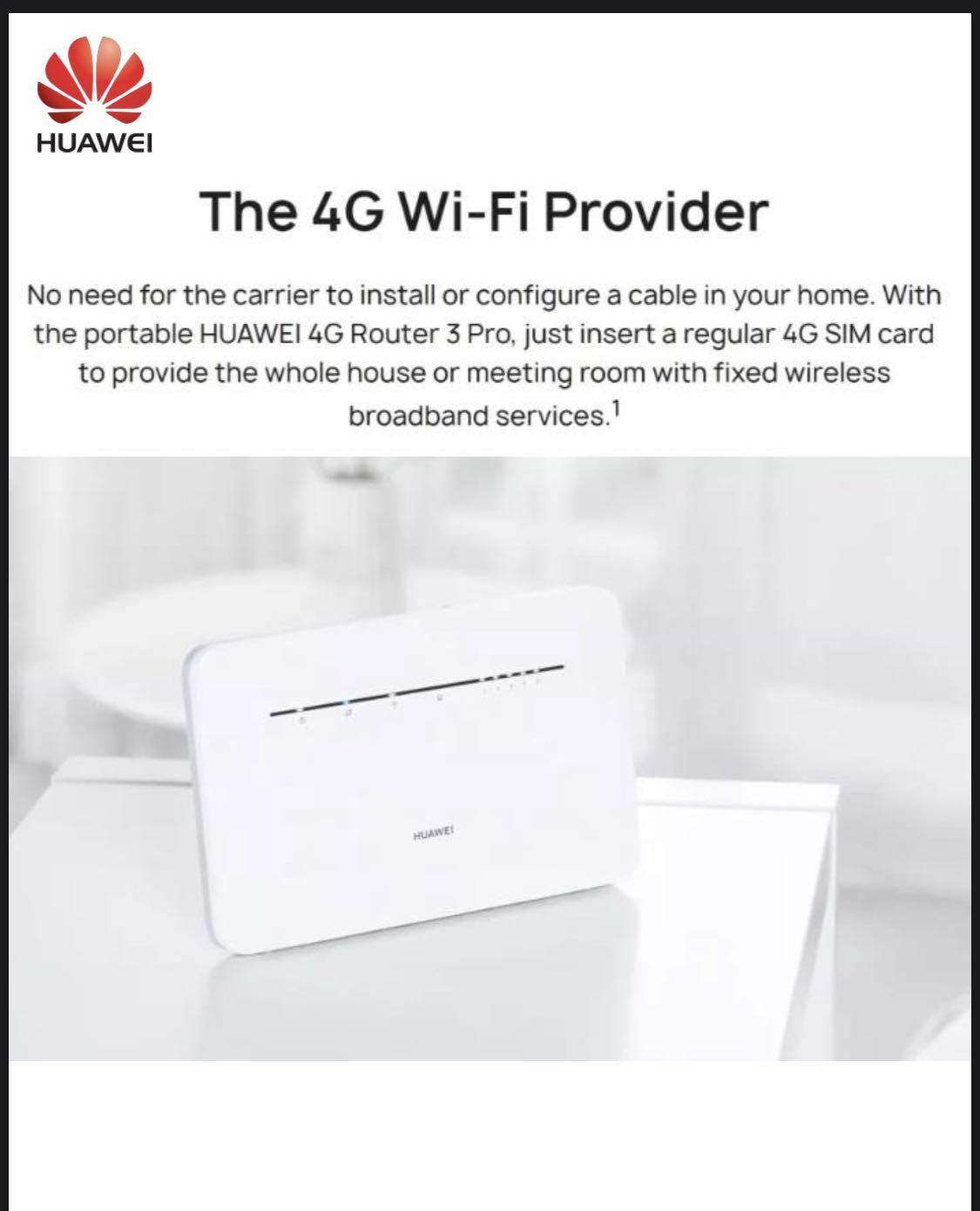 Huawei 4G/5G Sim Card Router [Original B316855 Huawei Sim Card Wifi