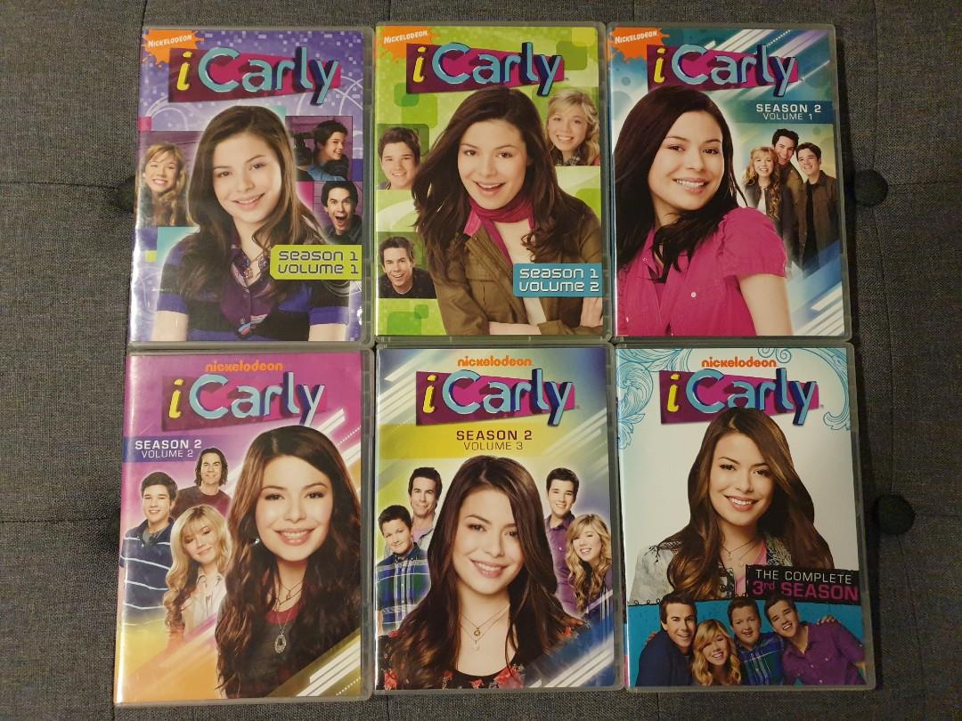 Icarly Season 1 3 Dvd Box Sets Music Media Cds Dvds Other Media On Carousell