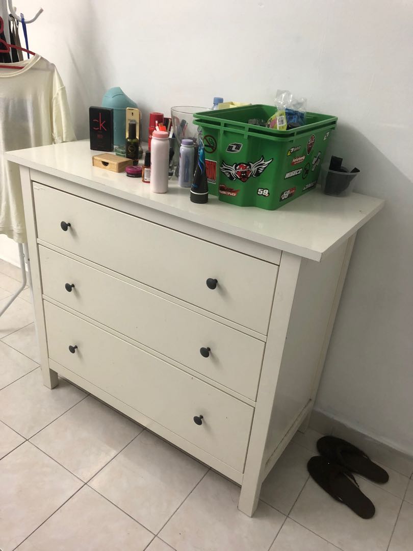 Ikea Hemnes Chest Of Drawer Home Furniture Furniture On Carousell