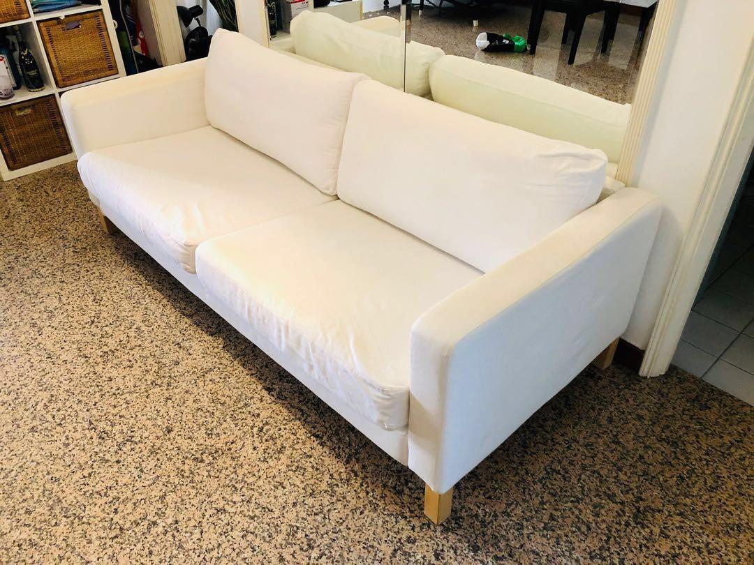 Ikea Karlstad 3seater Sofa, Furniture & Home Living, Furniture, Sofas