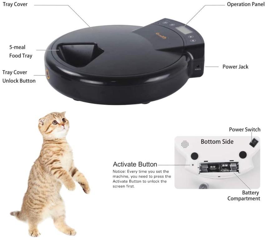 Jempet Automatic Pet Feeder, Everything Else on Carousell