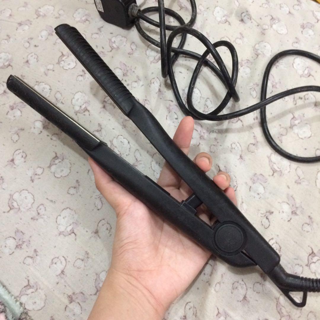 JML Wet Straight Pro Hair Straightener Curler Iron w FREE