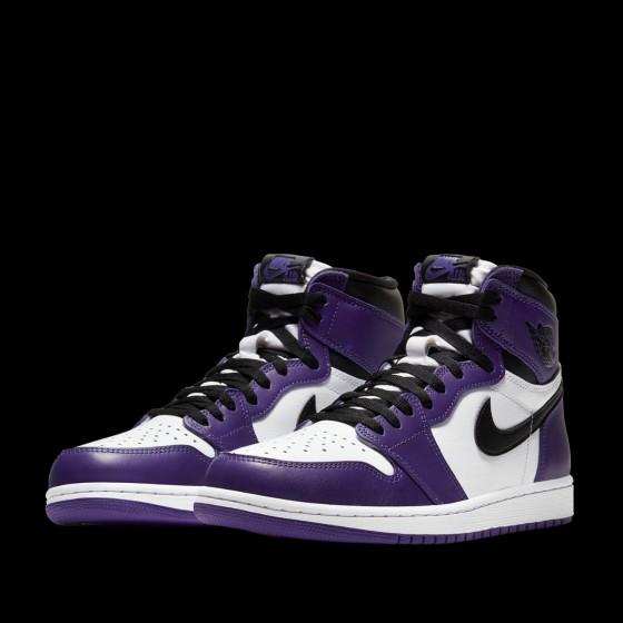 jordan 1 court purple size 8